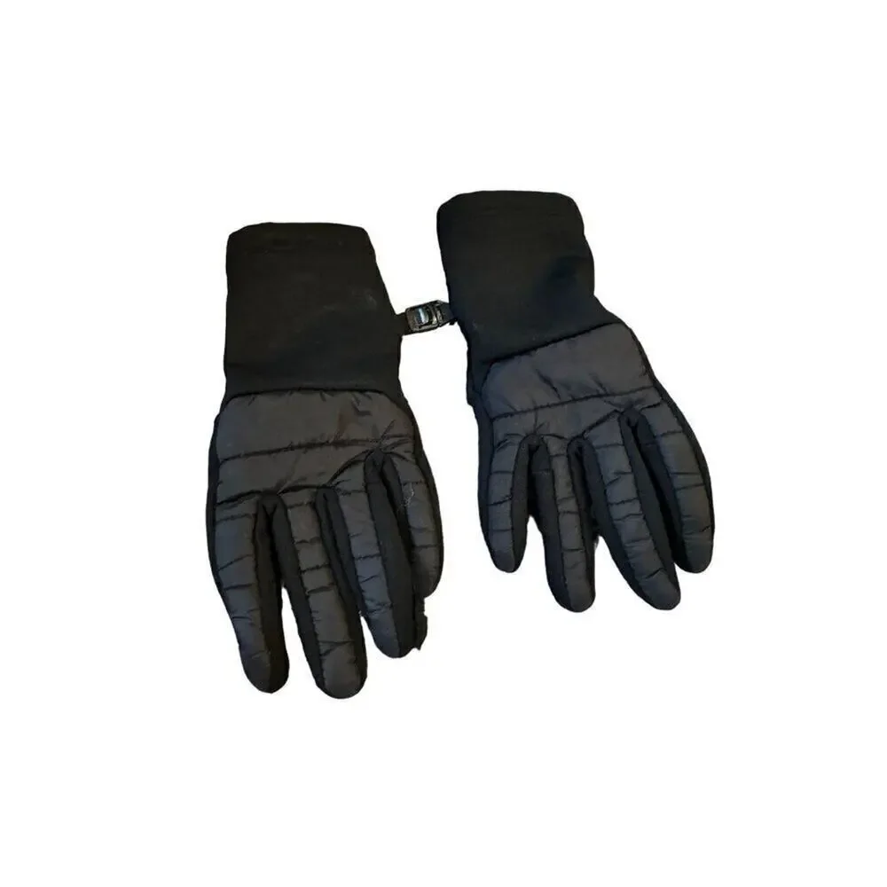 Head Childs Black Fleece Quiled Gloves Size Medium